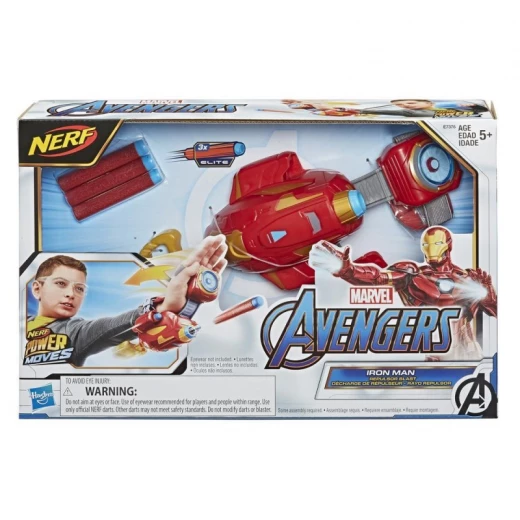 Marvel Nerf Power Moves Avengers Iron Man Repulsor Blast Gauntlet Marvel Nerf Power Moves Avengers Iron Man Repulsor Blast Gauntlet
