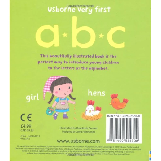 Babies Very First ABC Board Book - يو إس بورن - Image 3