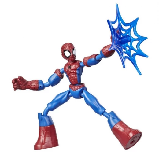 Marvel Avengers Bend And Flex Action Figure 15 Cm - Spider-Man - مارفيل - Image 5