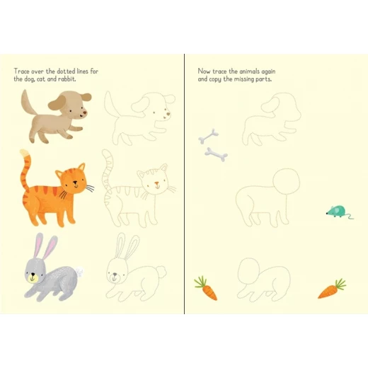 كتاب رسم و مسح الحيوانات الصغيرة من يوسبورن - يو إس بورن - Image 3