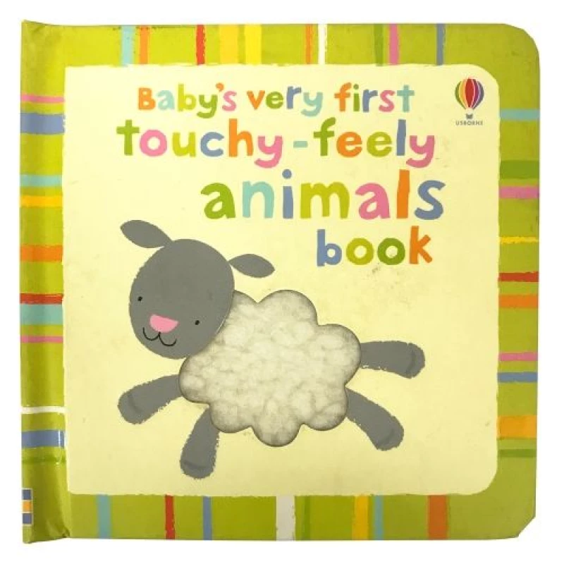 Baby's Very First Touchy-Feely Animals, 8 pages - يو إس بورن
