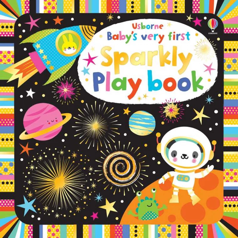 Baby's Very First Sparkly Playbook, 10 pages - يو إس بورن