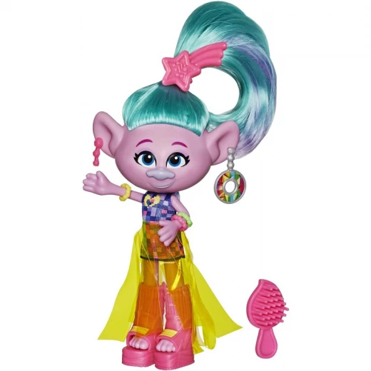 Trolls Deluxe Fashion Dolls - Glam Satin - ترولز - Image 3