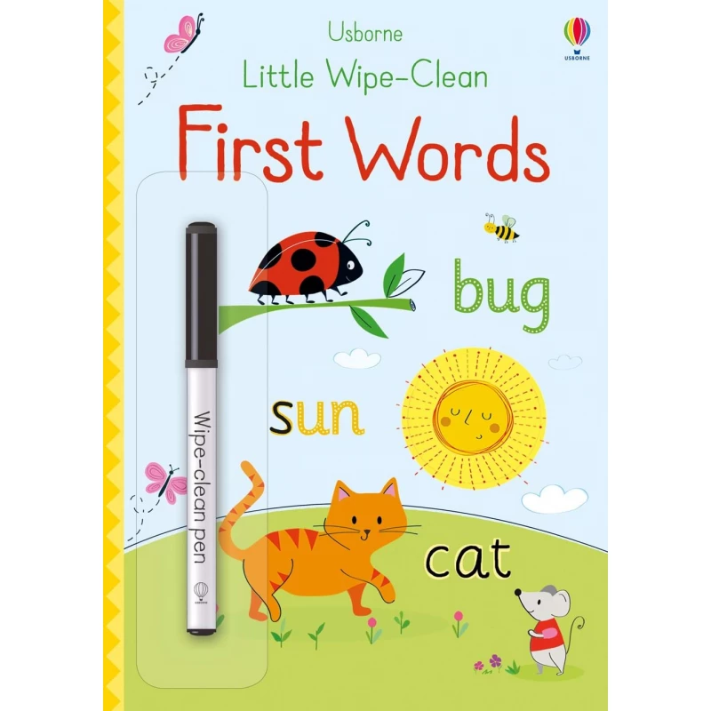 Little Wipe-Clean First Words, 20 pages - يو إس بورن