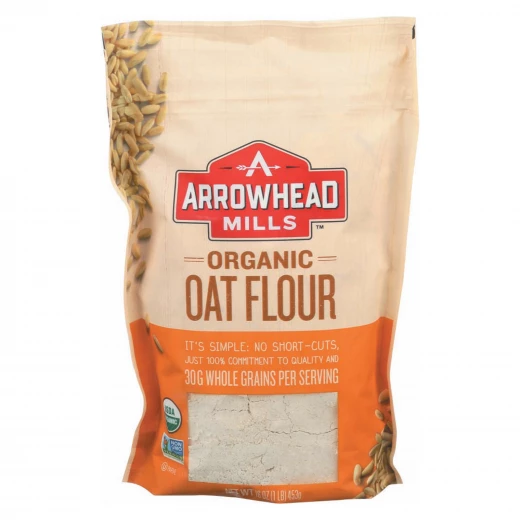 Arrowhead Mills Organic Oat Flour, 453g Arrowhead Mills Organic Oat Flour, 453g