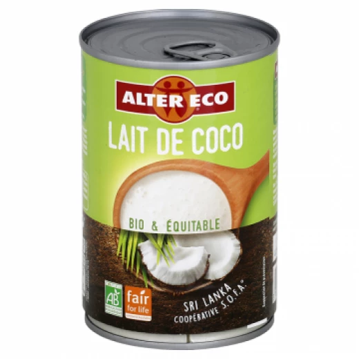 Alter Eco Plain Coconut Milk, 400ml
