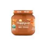 HappyBaby Clearly Crafted Sweet Potatoes Baby Food, 113 g - هابي بيبي