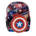 Avengers Backpack with Shaped Lunch Bag, 41 cm - مارفيل