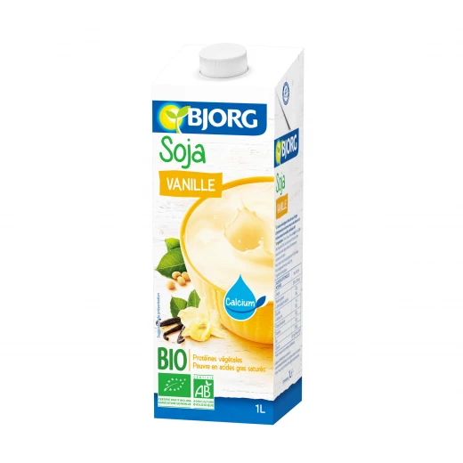 BJORG Soy Drink Vanilla with Calcium 1 لتر BJORG Soy Drink Vanilla with Calcium 1 لتر