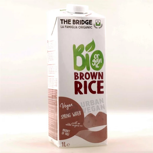 The Bridge Brown Rice Drink 1L, Organic - ذا بريدج بيو - Image 2