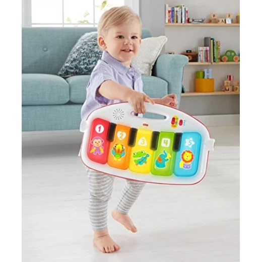 Fisher Price Deluxe Kick and Play Piano Gym - فيشر برايس - Image 8