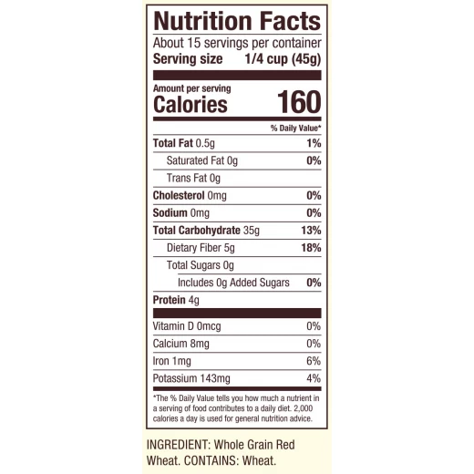 Bob's Red Mill Red Bulgur/Hard Wheat Ala, 680 g - بوبز ريد ميل - Image 6