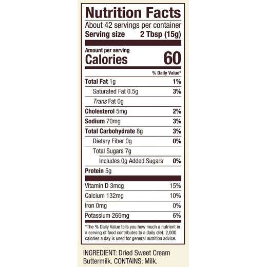 Bob's Red Mill, Buttermilk Powder, Sweet Cream, 624 g - بوبز ريد ميل - Image 4