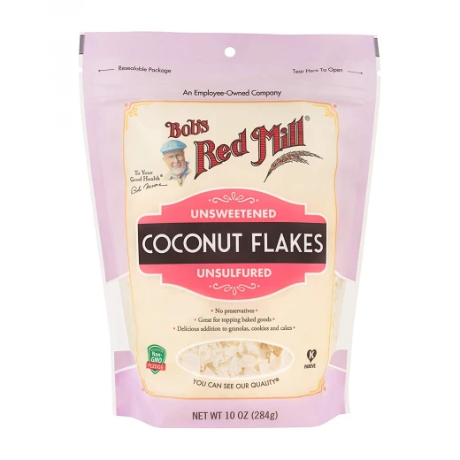 Bob's Red Mill Unsweetened Flaked Coconut, 284 g Bob's Red Mill Unsweetened Flaked Coconut, 284 g