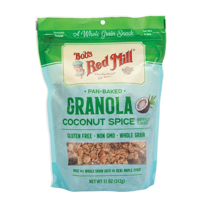 Bob's Red Mill Coconut Spice Granola, 312 g - بوبز ريد ميل