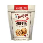 Bob's Red Mill Gluten Free Muffin Mix, 454 g - بوبز ريد ميل