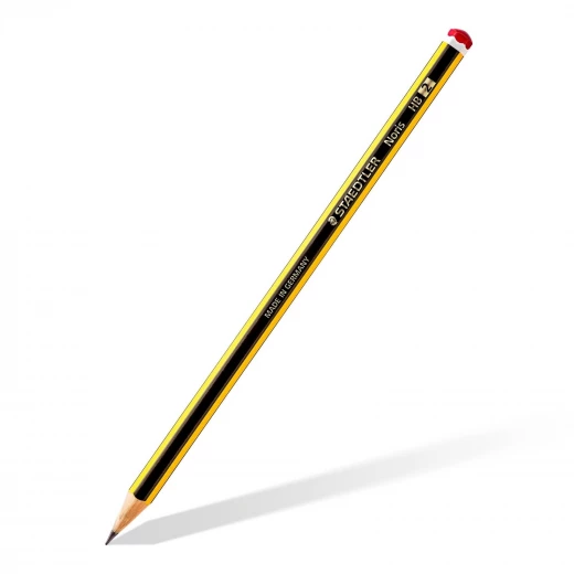 Staedtler Noris Promotional Pencil Set 12 Pencils with Last Intervention Mars Plastic Eraser - ستدلر - Image 2