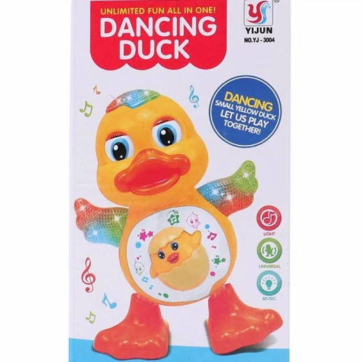 Small Yellow Duck With Light And Music Swaying Small Yellow Duck With Light And Music Swaying