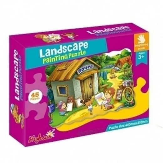 Landscape Educational Jigsaw Puzzle 45 Pieces Landscape Educational Jigsaw Puzzle 45 Pieces