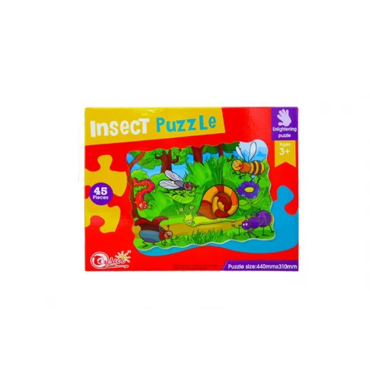 Insect Puzzle 45 Pieces Insect Puzzle 45 Pieces