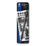 Staedtler Mars® Lumograph® Black Drawing Pencil Pack of 6 - ستدلر