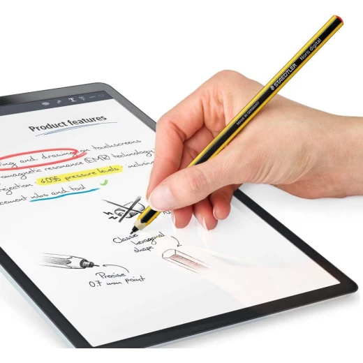 Staedtler Noris® digital Stylus Designed for SAMSUNG Touchpen Yellow, Black - ستدلر - Image 4