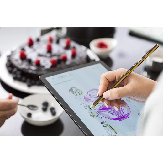 Staedtler Noris® digital Stylus Designed for SAMSUNG Touchpen Yellow, Black - ستدلر - Image 2