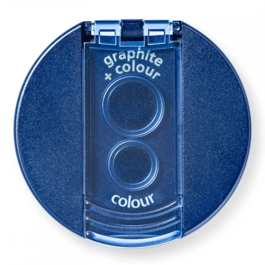 Staedtler Noris Club Double Pencil Sharpener, Blue - ستدلر - Image 2