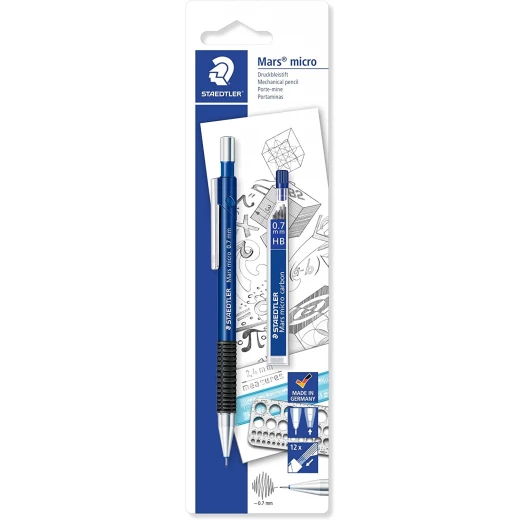 Staedtler Propelling Pencil and Refill 0.7 mm Staedtler Propelling Pencil and Refill 0.7 mm