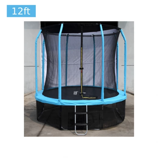 12 ft Trampoline with Safety Net, Light Blue 12 ft Trampoline with Safety Net, Light Blue