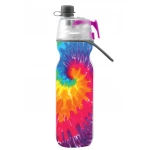 O2cool Elite Mist ‘n Sip® Sport Water Bottle ,Tie Dye Purple, 590 Ml - O2Cool