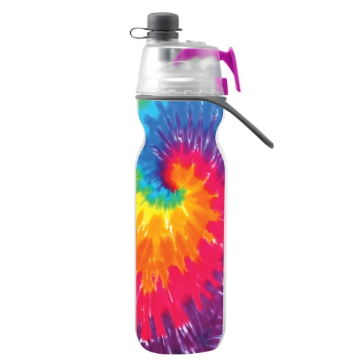 O2cool Elite Mist ‘n Sip® Sport Water Bottle ,Tie Dye Purple, 590 Ml O2cool Elite Mist ‘n Sip® Sport Water Bottle ,Tie Dye Purple, 590 Ml