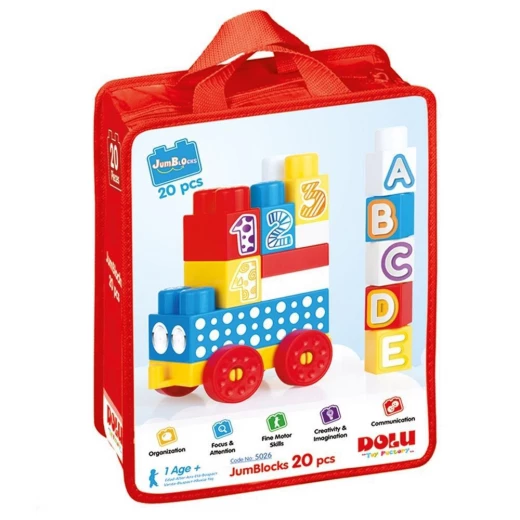 Dolu Jumblocks 20 Pieces In Bag Dolu Jumblocks 20 Pieces In Bag