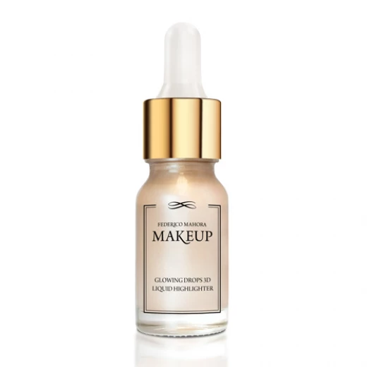 Federico Mahora Glowing Drops 3D Liquid Highlighter, 10 ml