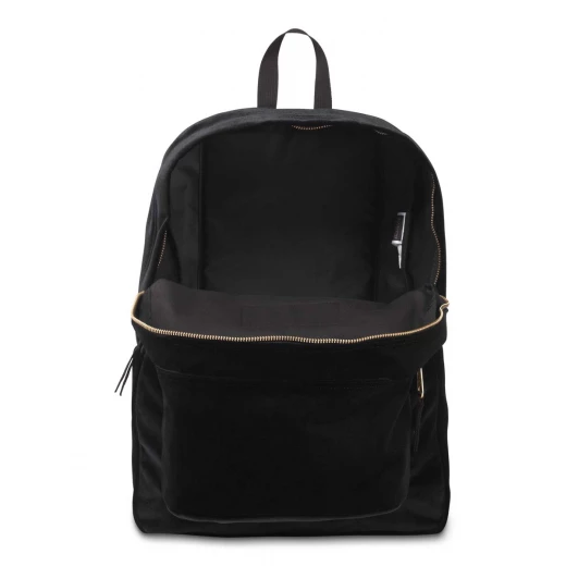 JanSport Superbreak Velvet Backpack, Black Velvet - جان سبورت - Image 5