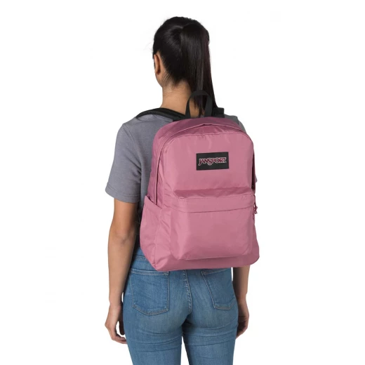 JanSport Plus Backpack, BlackBerry Mousse - جان سبورت - Image 2