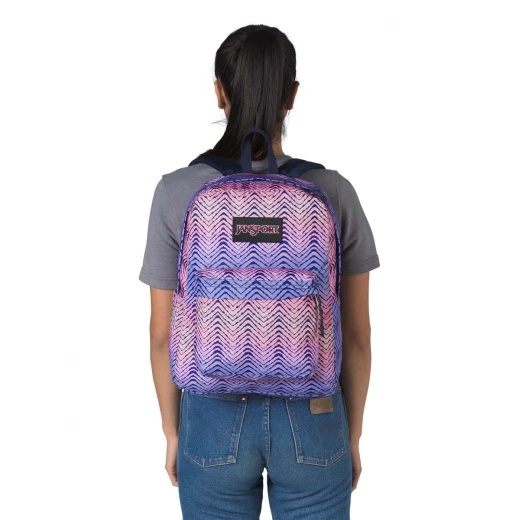 JanSport Plus Backpack, Chevron Fade - جان سبورت - Image 3