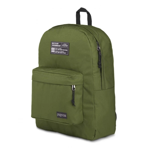 JanSport Recycled Super Backpack ,New Olive - جان سبورت - Image 2