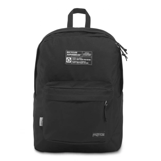 JanSport Recycled Super Backpack, Black JanSport Recycled Super Backpack, Black
