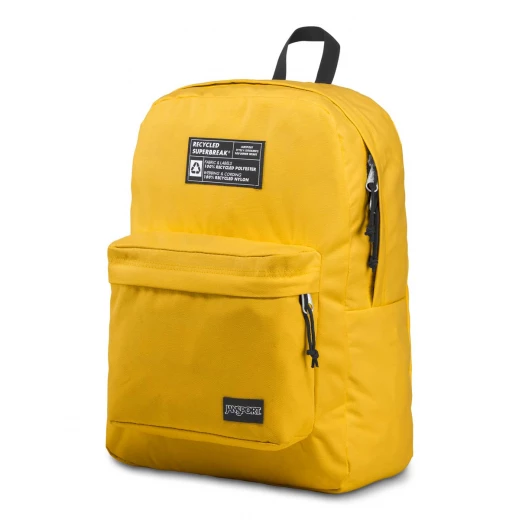JanSport Recycled Super Backpack, Yellow Card - جان سبورت - Image 3