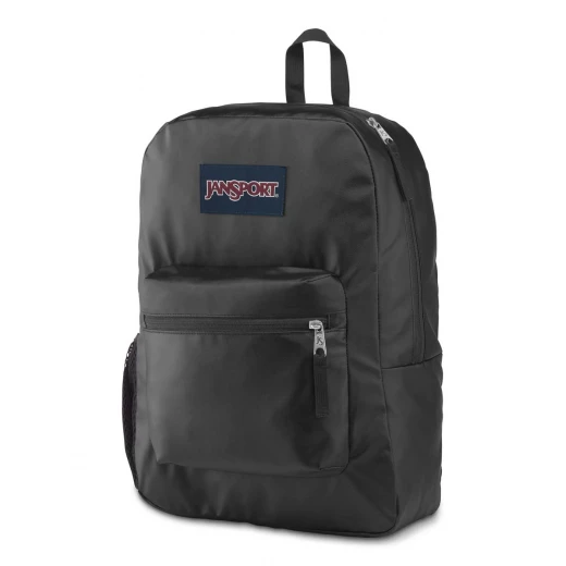 JanSport Cross Town Remix Backpack, Black Mate Coated 600D - جان سبورت - Image 3