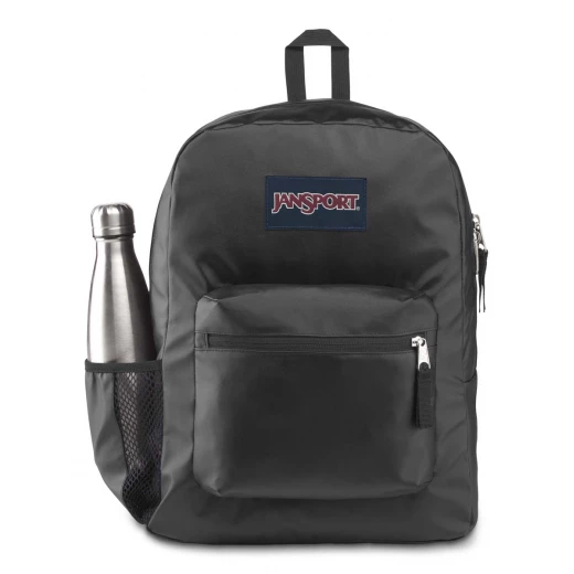JanSport Cross Town Remix Backpack, Black Mate Coated 600D JanSport Cross Town Remix Backpack, Black Mate Coated 600D