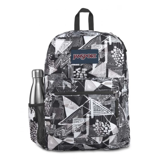 JanSport Cross Town Backpack,Black Street Lines JanSport Cross Town Backpack,Black Street Lines