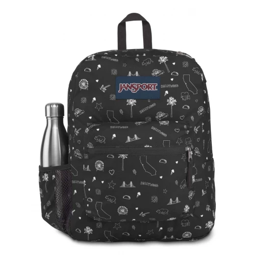 JanSport Cross Town Backpack, California Icons JanSport Cross Town Backpack, California Icons