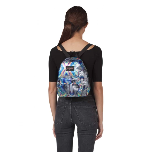 JanSport Half Pint FX Mini Backpack, Oil Swirl - جان سبورت - Image 2