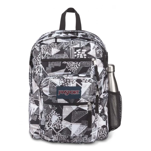 JanSport Big Student Backpack,Black Street Lines JanSport Big Student Backpack,Black Street Lines
