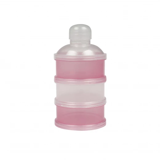 Safari Milk Powder Container 3 Pack, Pink