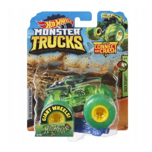 Hot Wheels Monster Trucks 1:24, Hot Weiler Hot Wheels Monster Trucks 1:24, Hot Weiler