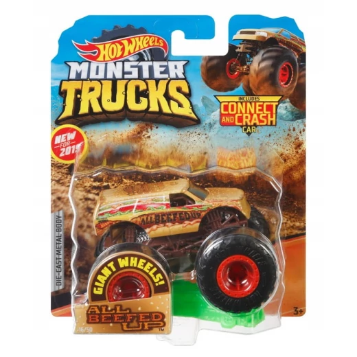 Hot Wheels Monster Trucks 1:24, Hot Weiler Hot Wheels Monster Trucks 1:24, Hot Weiler