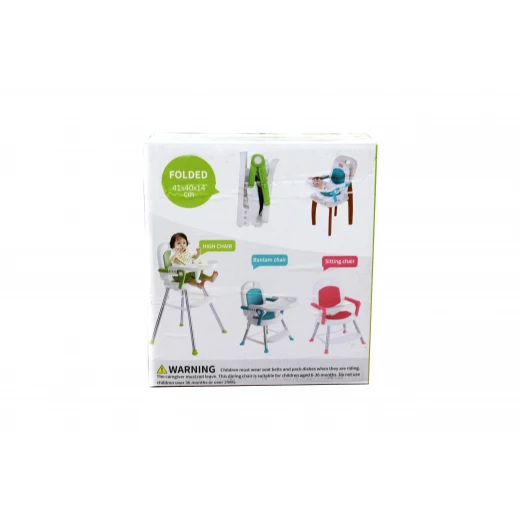 Dining Booster High Chair, Green - Image 2